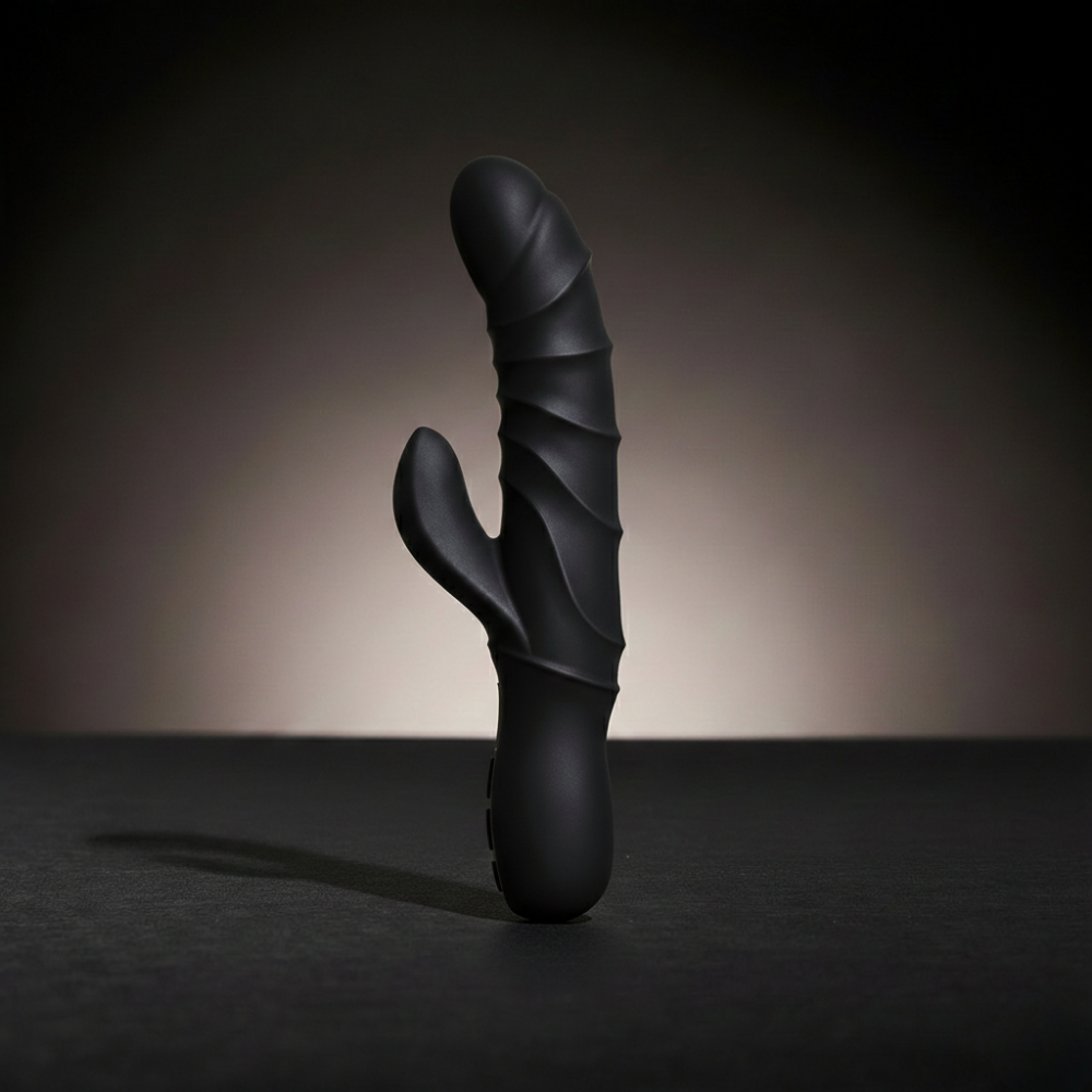 passage-du-d-sir-d-n-rabbit-nervur-vibromasseur-silicone-waterproof image 2