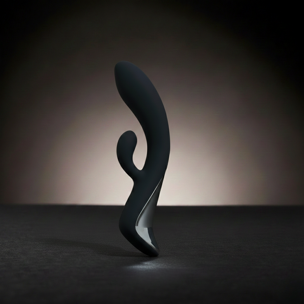 black-edition-en-rabbit-va-et-vient-vibrant-rechargeable image 4