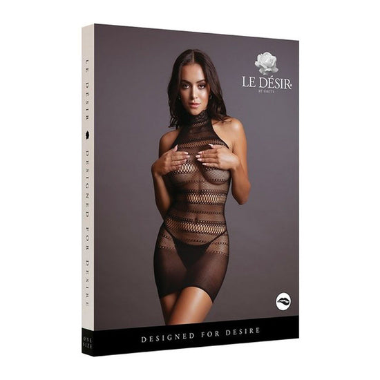 passage-du-d-sir-tenues-mini-robe-r-sille-noire-col-montant image 3