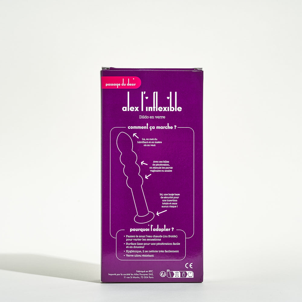 passage-du-d-sir-alex-dildo-verre-transparent-non-vibrant image 4