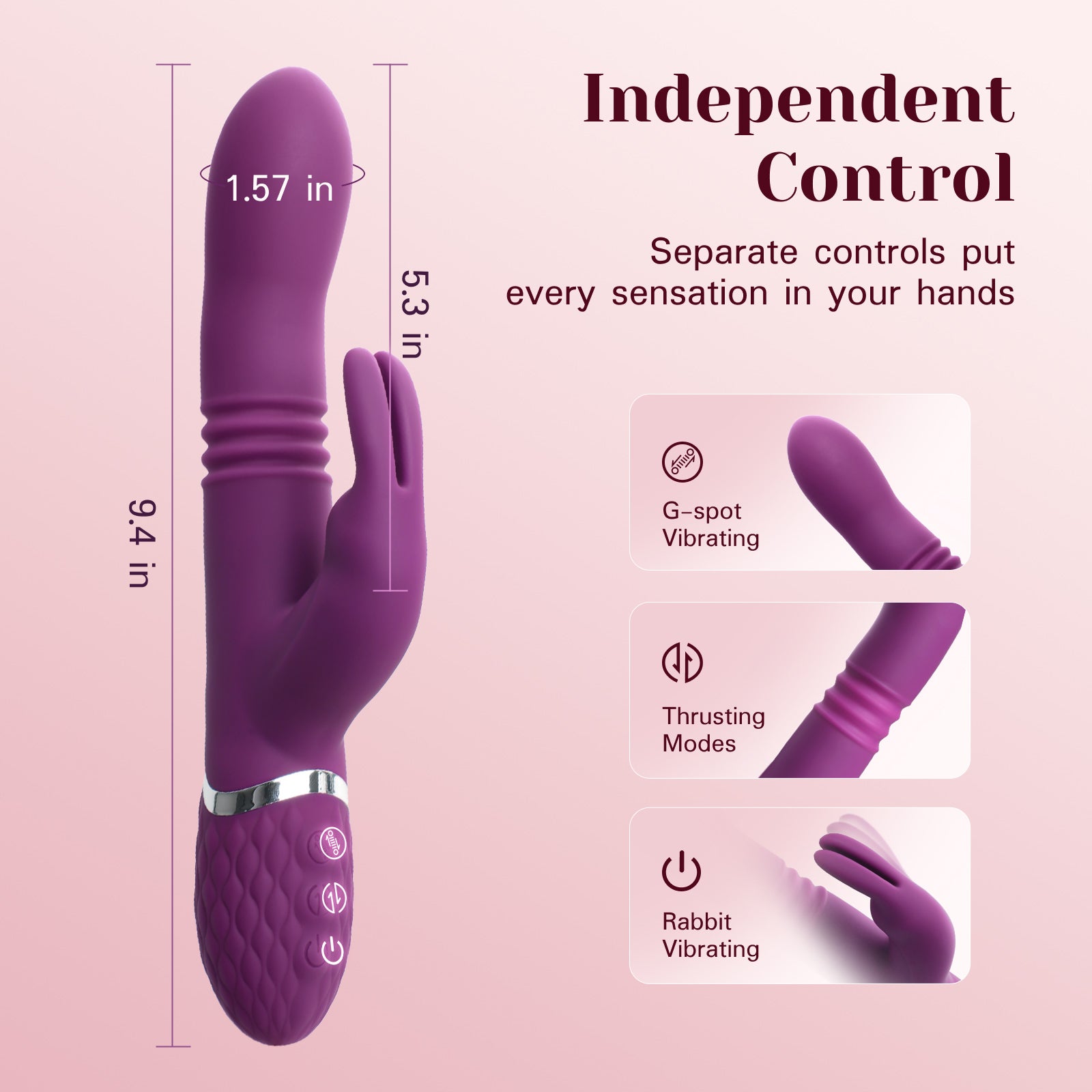 tracy-s-dog-deep-dive-evohare-3-en-1-vibromasseur-rabbit-va-et-vient image 5