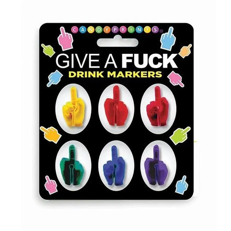 passage-du-d-sir-fuck-marqueurs-de-verre-lot-6-doigt-d-honneur image 1