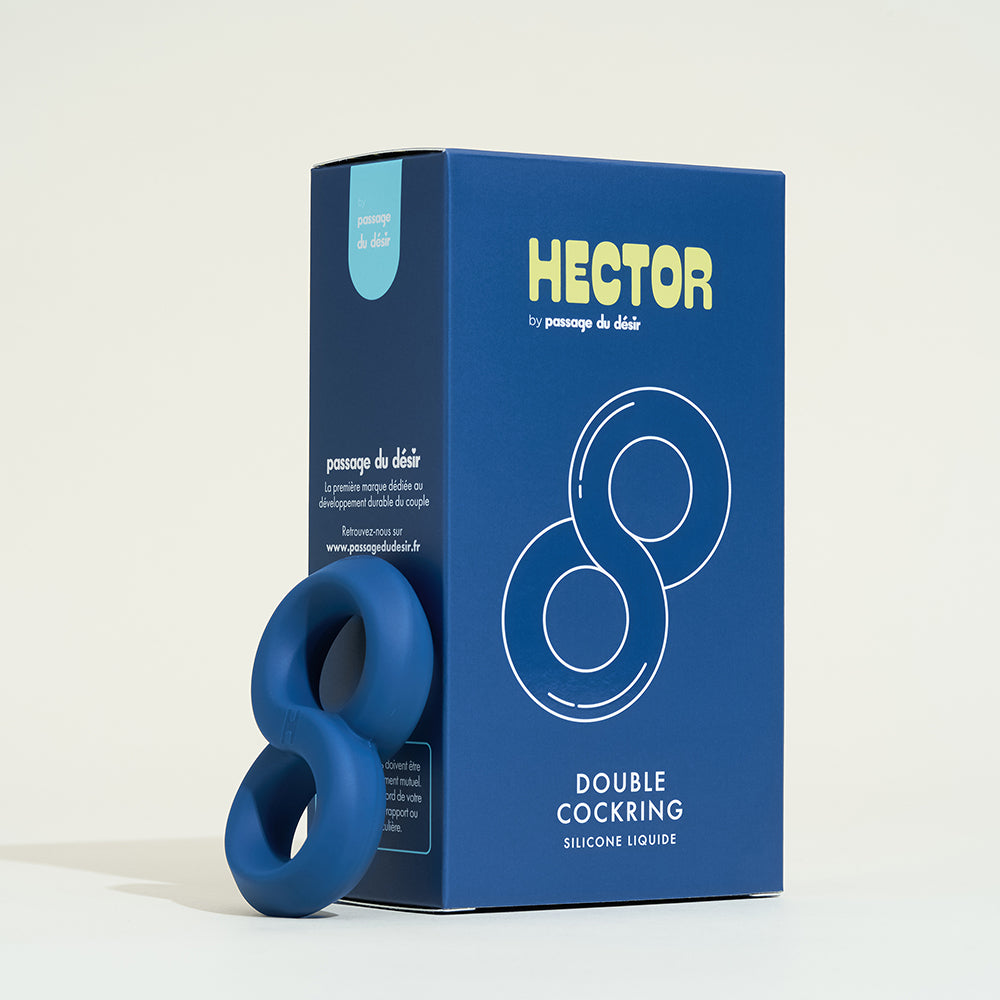 hector-double-cockring-soft-touch-anneau-p-nien-extensible image 1