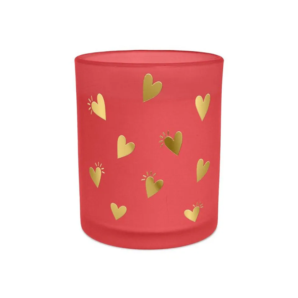 passage-du-d-sir-bougie-rouge-c-urs-bougie-parfum-e-motif-dor image 1