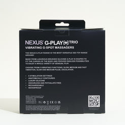nexus-g-play-trio-plug-anal-vibrant-pack-3-tailles-silicone image 3