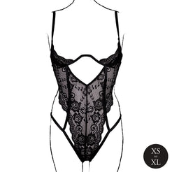 le-d-sir-body-dentelle-bonnets-ouverts-noir-xs-xl image 3