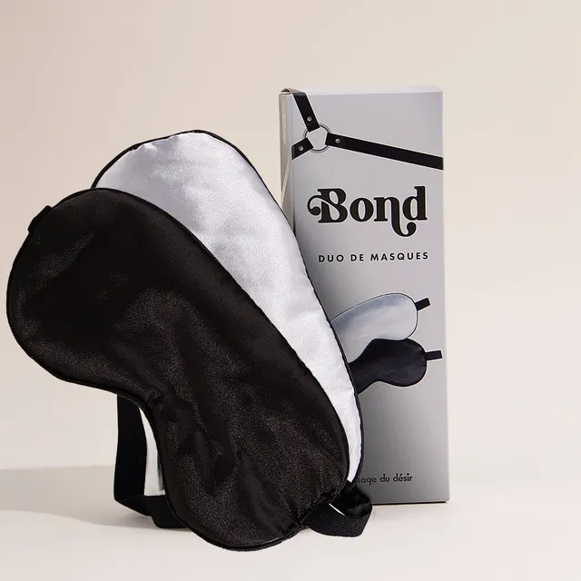 passage-du-d-sir-bond-duo-masques-satin-noir-et-argent image 1