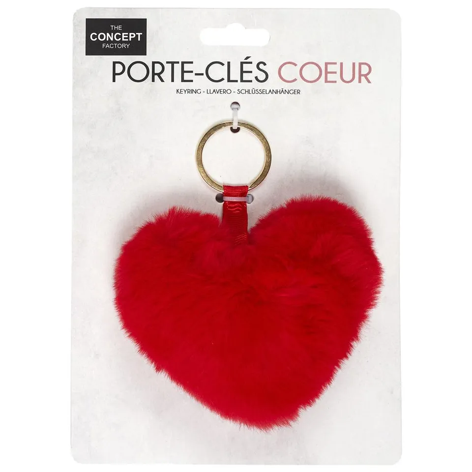 passage-du-d-sir-accessoires-heart-porte-cl-s-peluche-c-ur-8-cm image 1