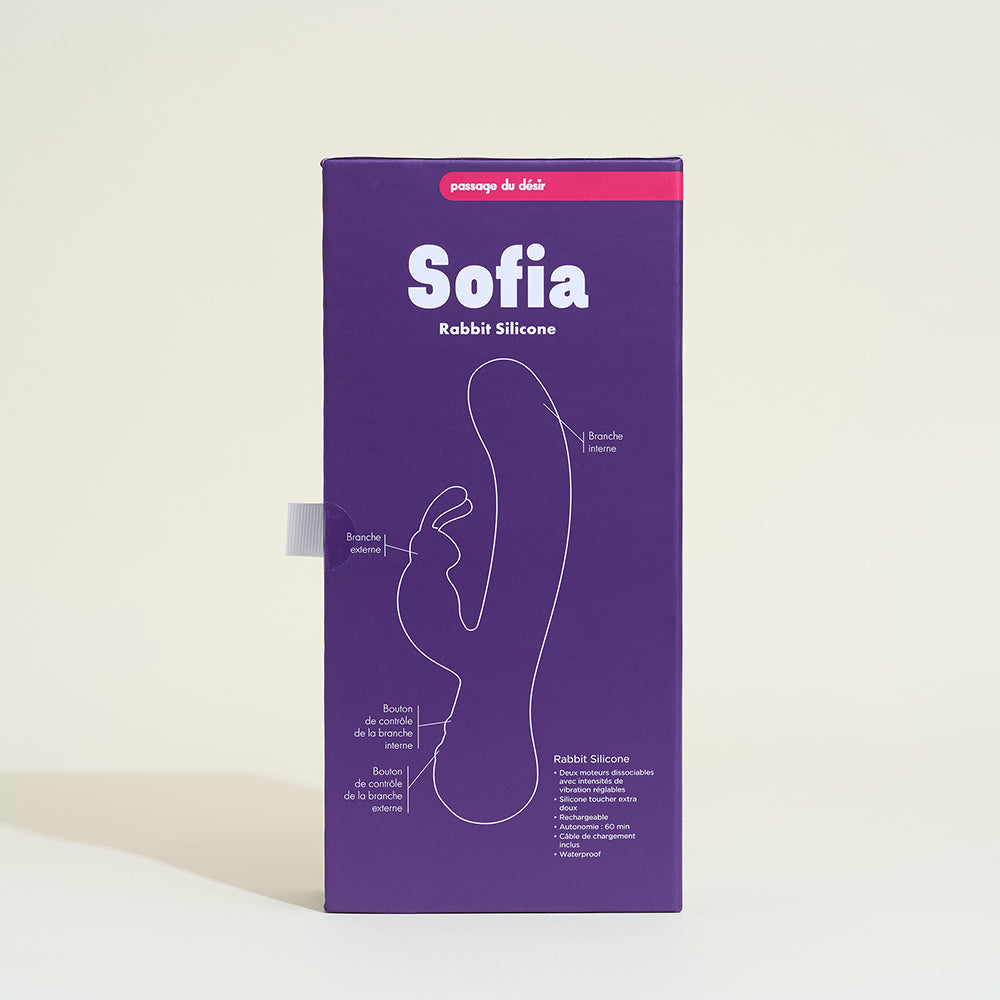 passage-du-d-sir-sofia-rabbit-silicone-vibrant-waterproof-12-cm image 5
