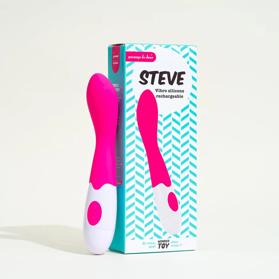 passage-du-d-sir-steve-vibromasseur-silicone-30-modes-rechargeable image 1