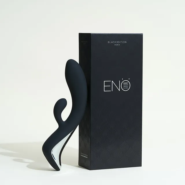 black-edition-en-rabbit-va-et-vient-vibrant-rechargeable image 1
