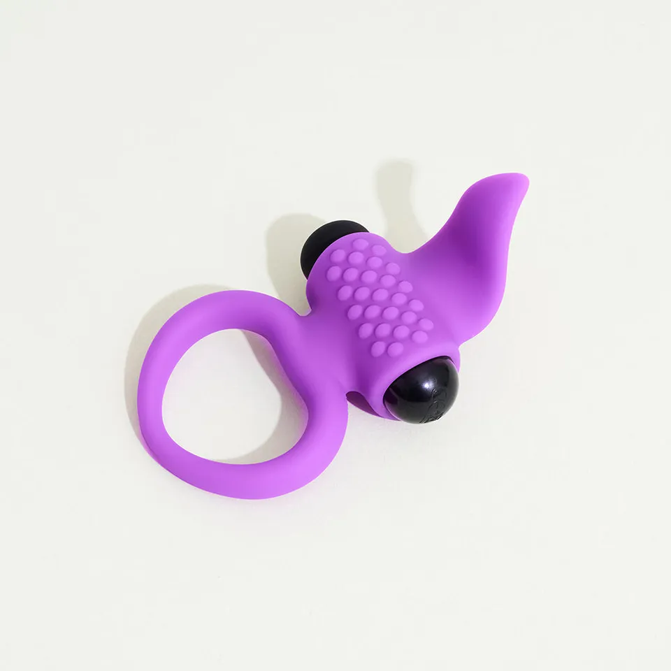 passage-du-d-sir-purple-kiss-cockring-vibrant-silicone image 1
