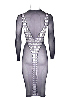 le-d-sir-carme-long-dress-robe-sexy-manches-longues image 6