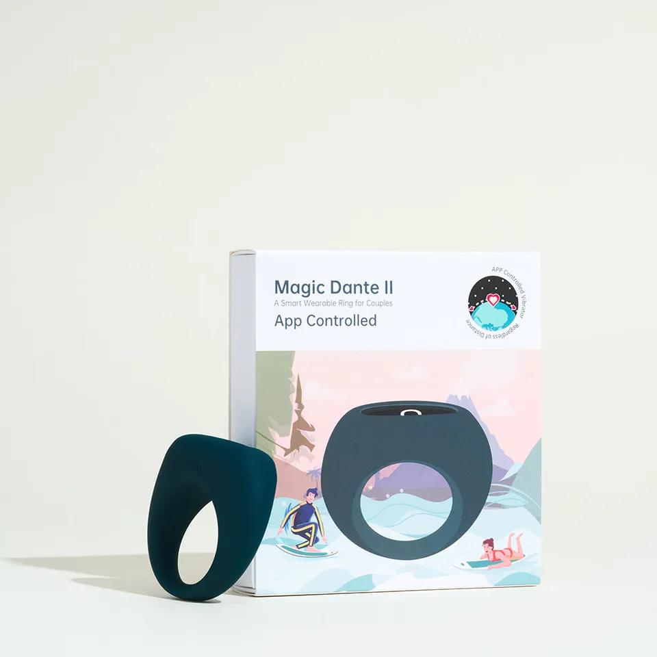 magic-motion-dante-ii-cockring-vibrant-connect-waterproof-couple image 1