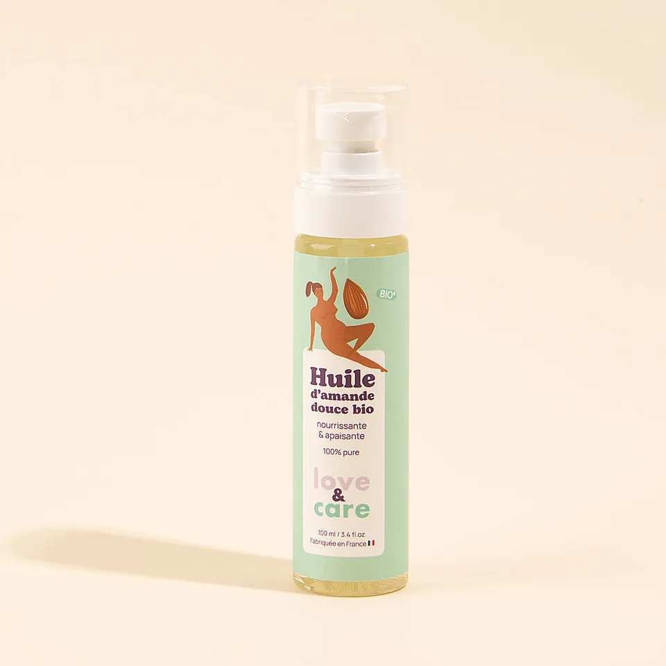 love-care-sweet-almond-huile-de-massage-amande-douce-bio image 1