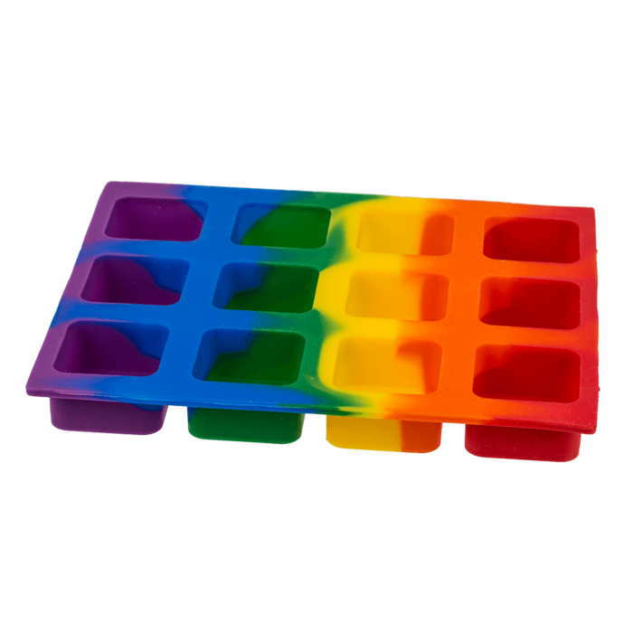 passage-du-d-sir-accessoires-rainbow-bac-gla-ons-silicone-12-cubes image 1