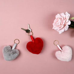 passage-du-d-sir-accessoires-heart-porte-cl-s-peluche-c-ur-8-cm image 7