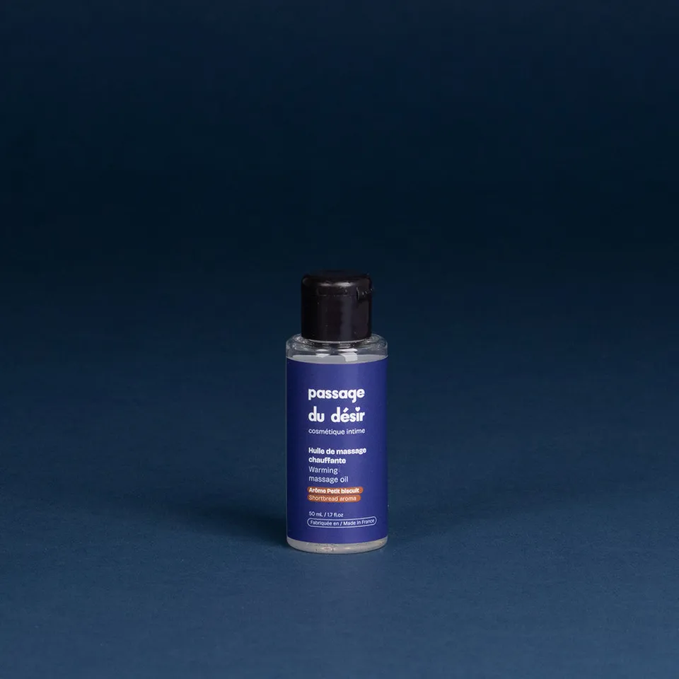 passage-du-d-sir-huile-massage-chauffante-biscuit-50-ml image 1