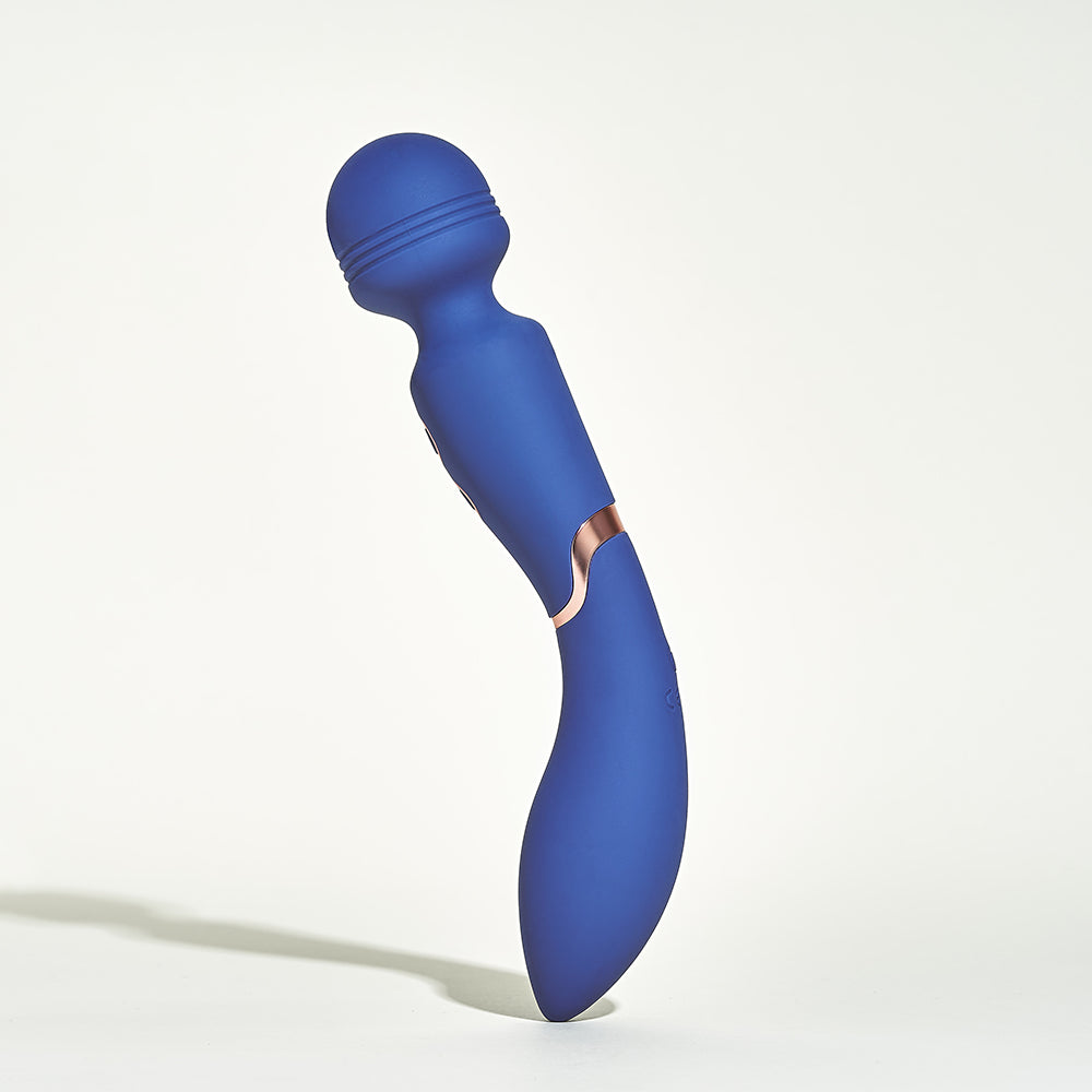 hyyo-fidji-wand-2-en-1-vibromasseur-bleu-gris-waterproof image 6