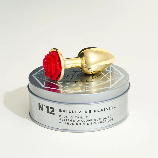 passage-du-d-sir-rose-steel-plug-anal-m-tal-taille-s image 1