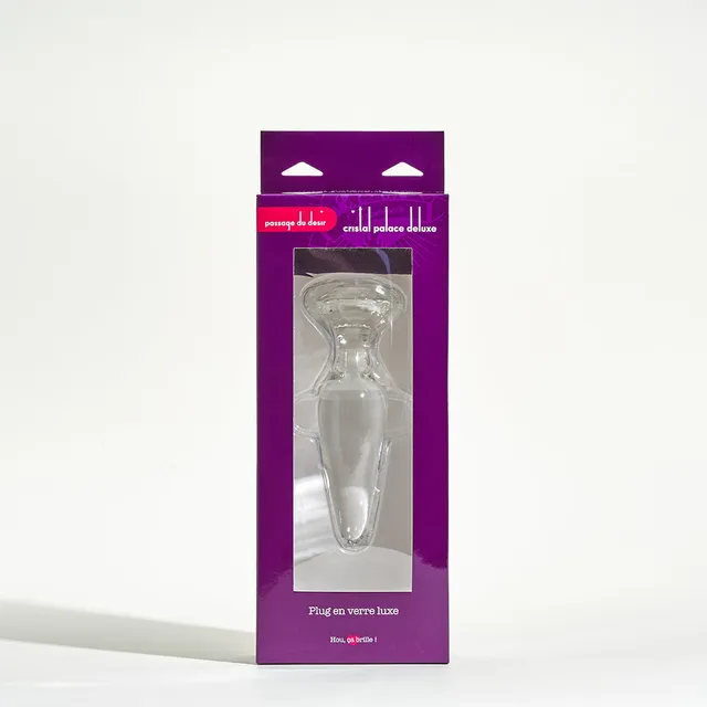 passage-du-d-sir-cristal-palace-plug-anal-verre-d-butant image 1