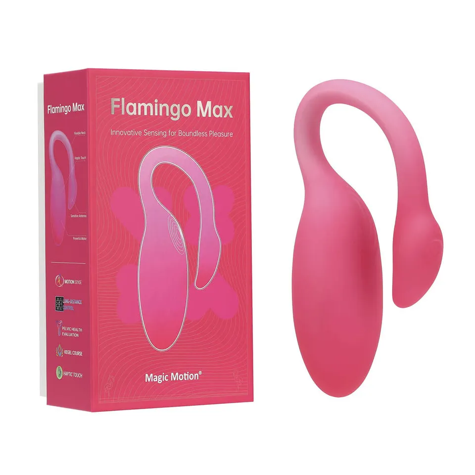 magic-motion-flamingo-max-uf-vibrant-connect-rose-kegel image 1