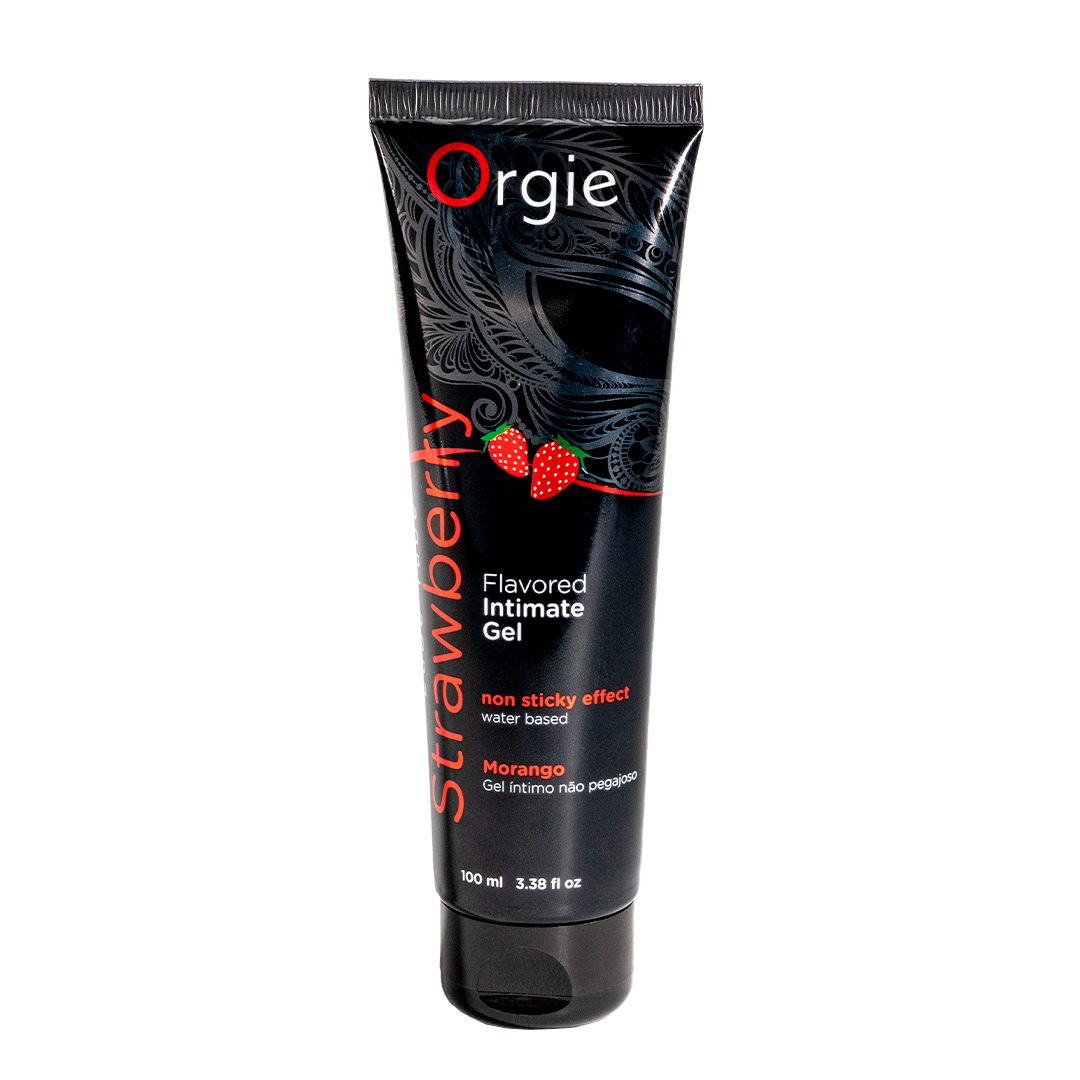 orgie-lube-tube-strawberry-gel-intime-fraise-base-eau image 1